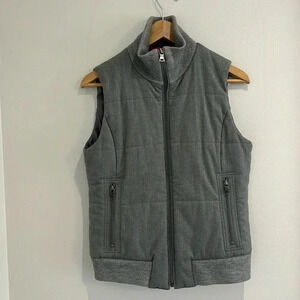 Banana Republic Women's S Gray lined Vest Jacket